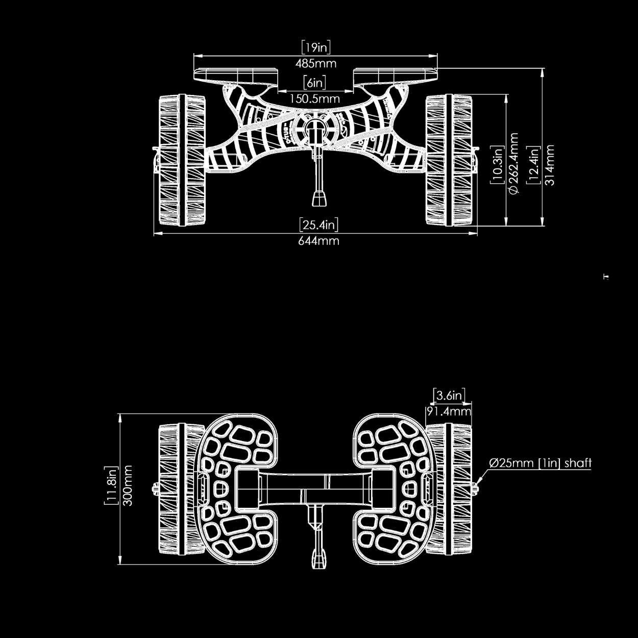 RAILBLAZA CART C-TUG KAYAK CART