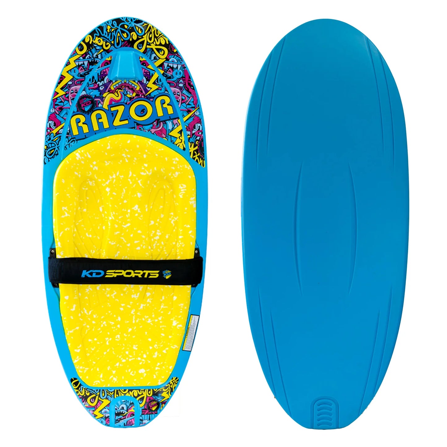 KD RAZOR KNEEBOARD - BLUE & YELLOW - 2026 - 2027