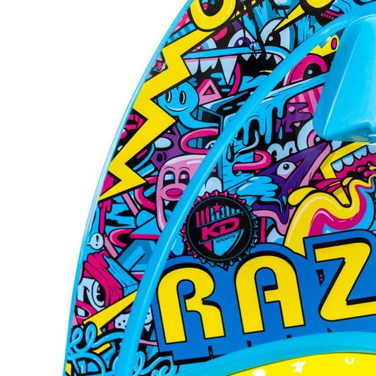 KD RAZOR KNEEBOARD - BLUE & YELLOW - 2026 - 2027