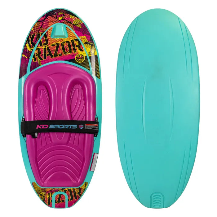 KD RAZOR KNEEBOARD - TEAL & PINK - 2026