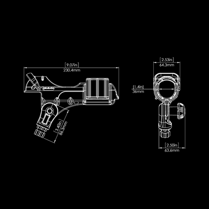 RAILBLAZA ROD HOLDER II ONLY