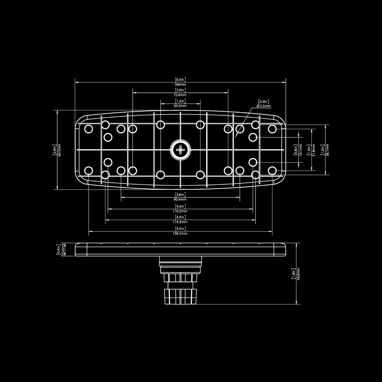 RAILBLAZA ROTATING PLATFORM R