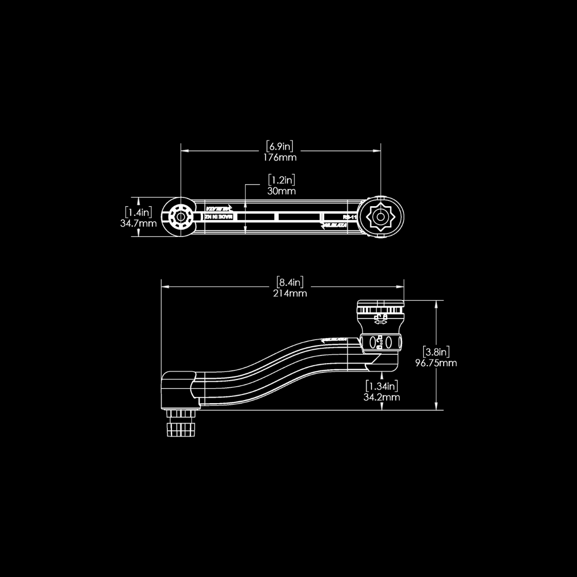 RAILBLAZA Swing Arm R-Lock