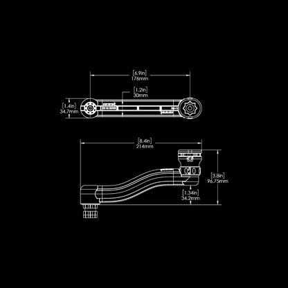 RAILBLAZA Swing Arm R-Lock