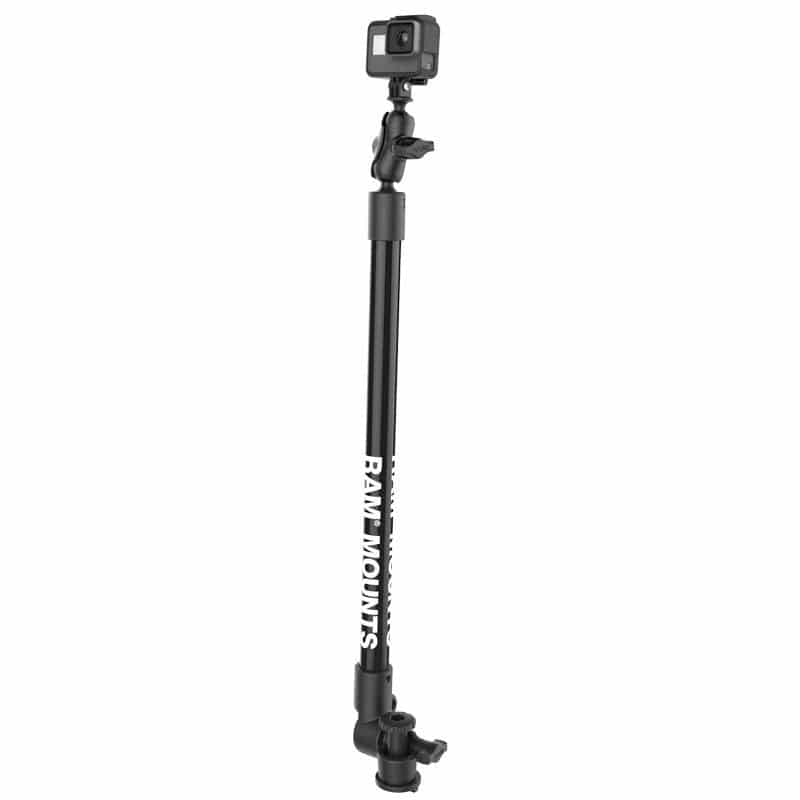 RAM TOUGH-POLE CAMERA MOUNT W/TRACK-NODE
