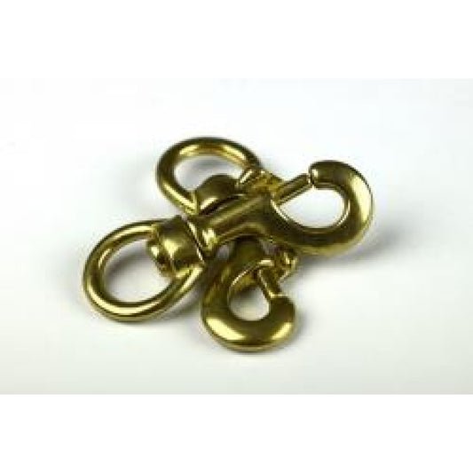 RUK SPORT BRASS DOG CLIPS PAIR