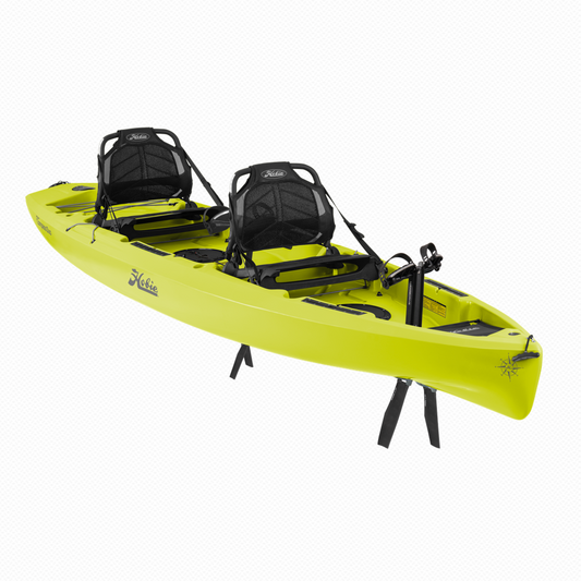 Hobie Mirage COMPASS DUO, 1x MD 180 Kick Up Standard 1x MD GT Kick Up Seagrass Green