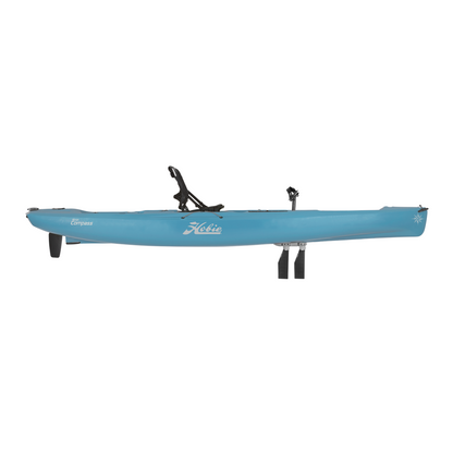Hobie Mirage COMPASS (New 2022), MD 180 Kick Up Standard Slate Blue