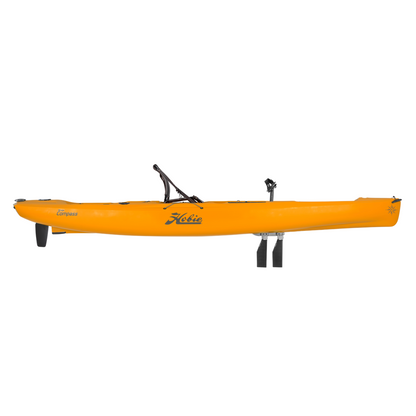 Hobie Mirage COMPASS (New 2022), MD 180 Kick Up Standard Papaya