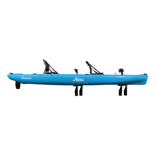 Hobie Mirage COMPASS DUO, 1x MD 180 Kick Up Standard 1x MD GT Kick Up Glacier Blue