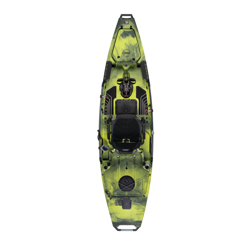 Hobie Mirage PRO ANGLER 12 360, Miragedrive 360 Amazon Green