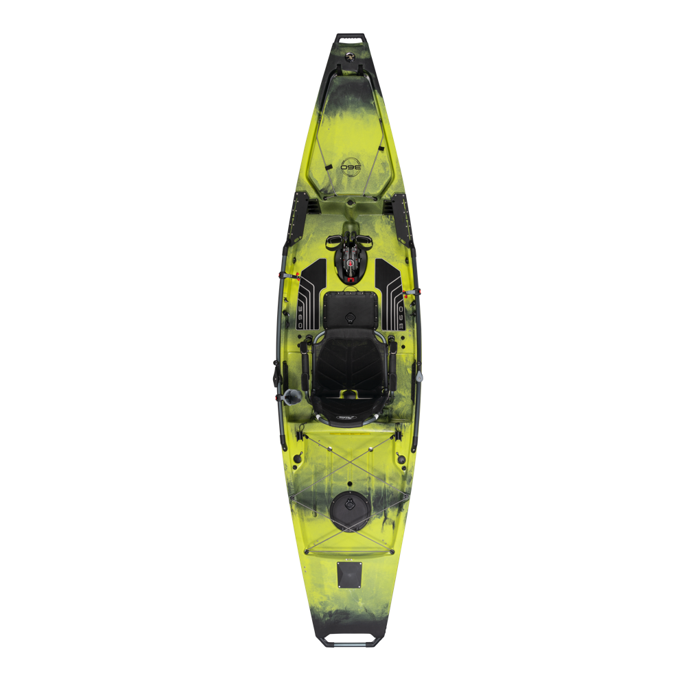 Hobie Mirage PRO ANGLER 14 360XR, Miragedrive 360 Amazon Green